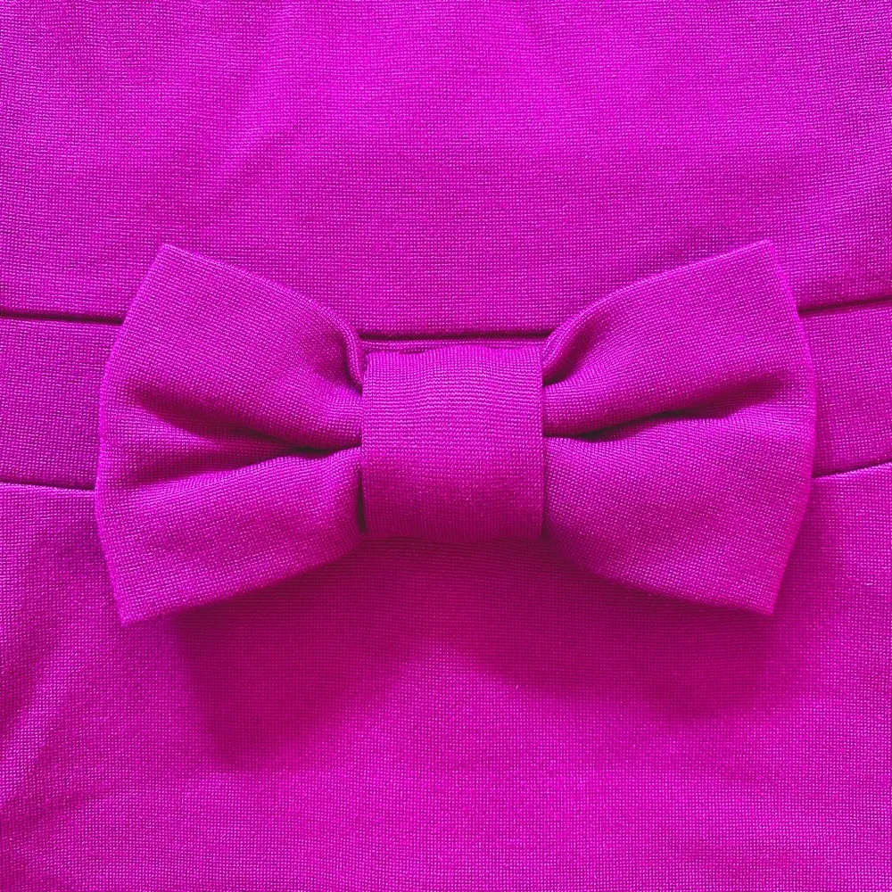 VINTAGE! Red Valentino Plum Blouse with Black Lace Trim, XS  NWT - Image 7