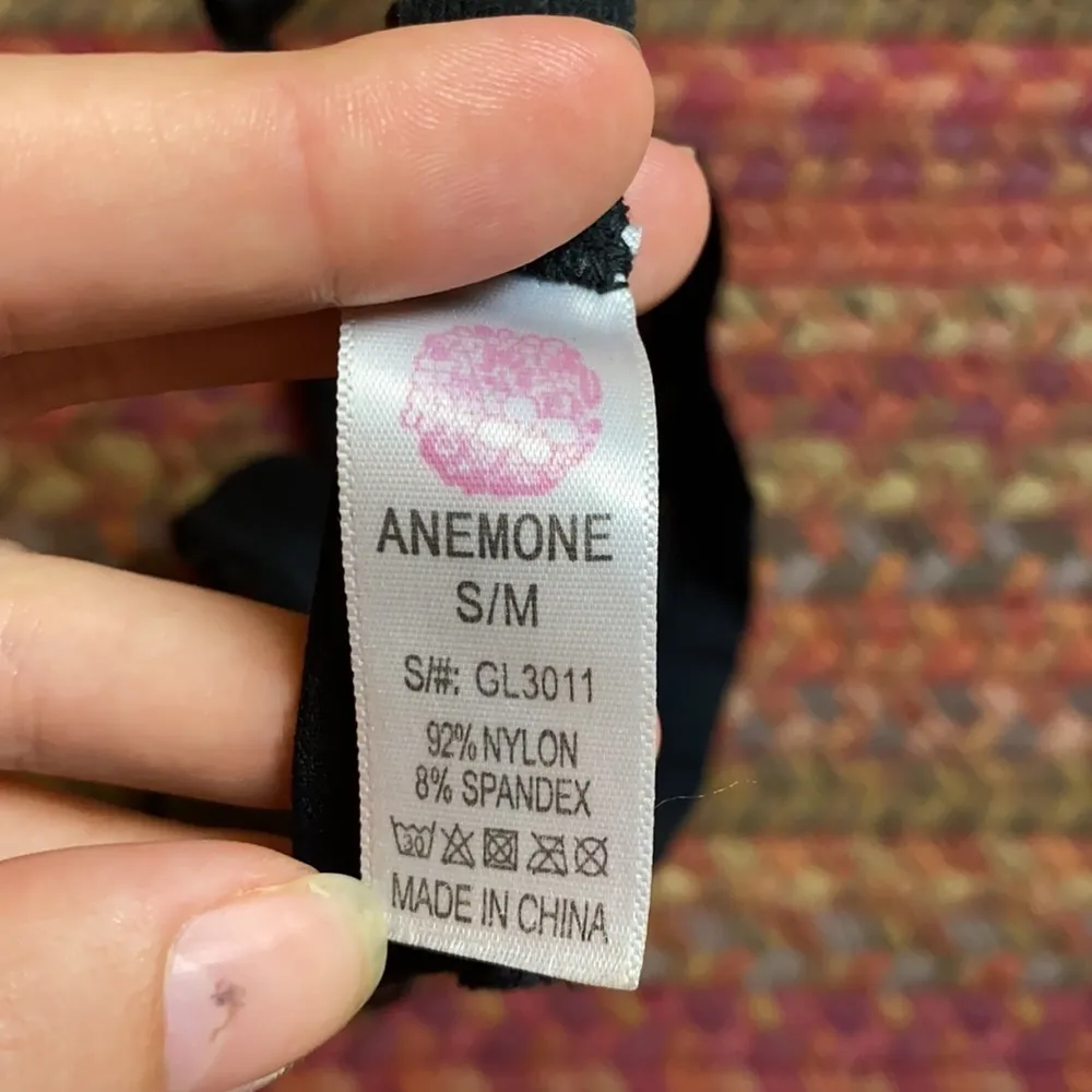 BLACK BASIC LACE BRALETTE Size XS - Image 3