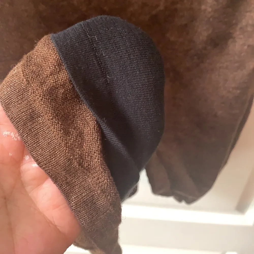 Lafayette 148 Brown Linen tank with embellishments Ladies L Size L - Image 8