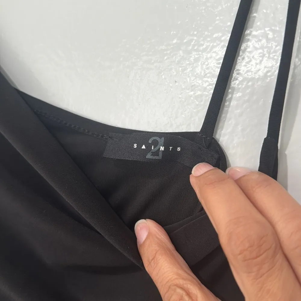 21 Saints Women's Body Suit Black Sexy Club Date Night Medium - Image 2