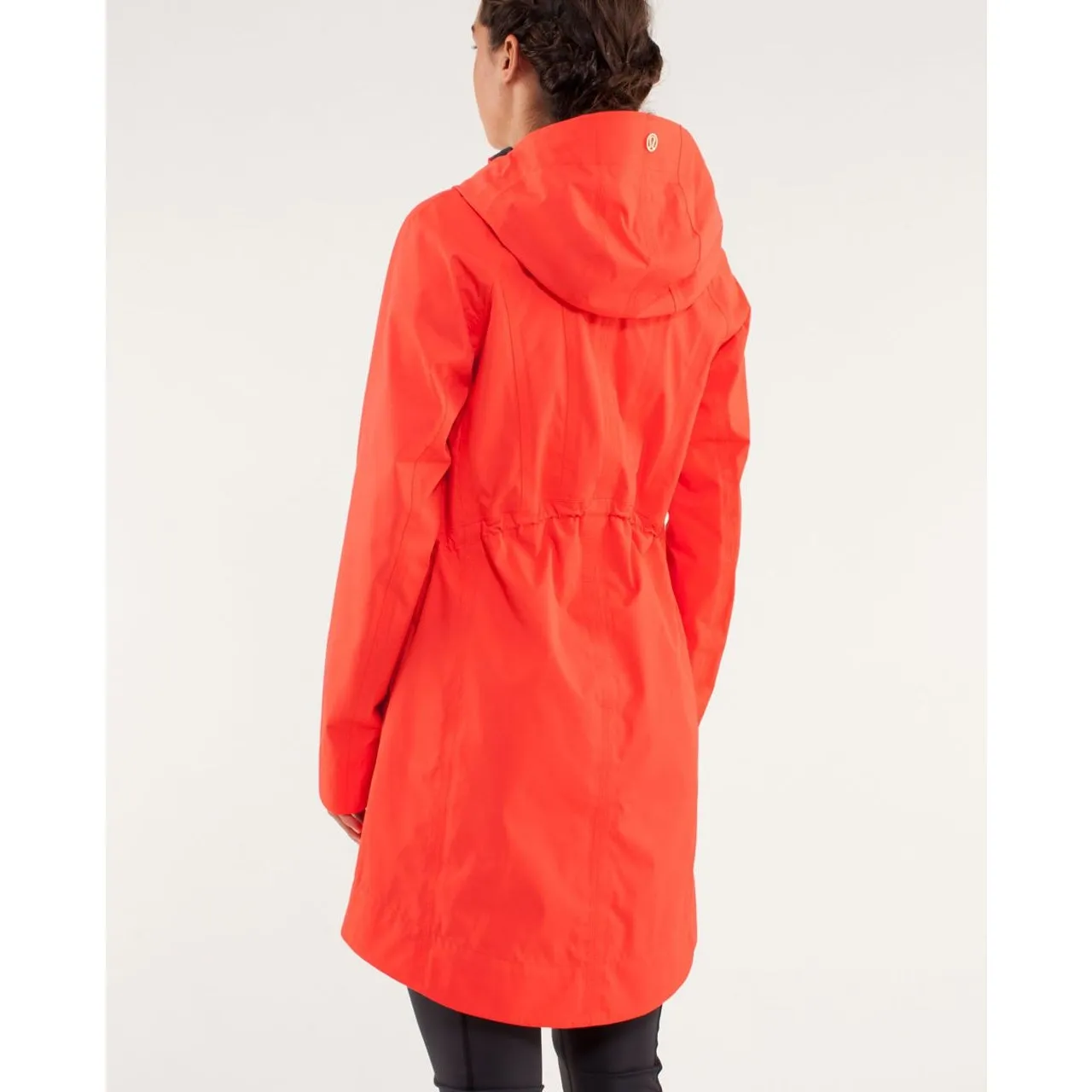 Lululemon Athletica Full Zip Right As Rain Jacket Parka Flare Bordeaux Drama 6 - Image 2