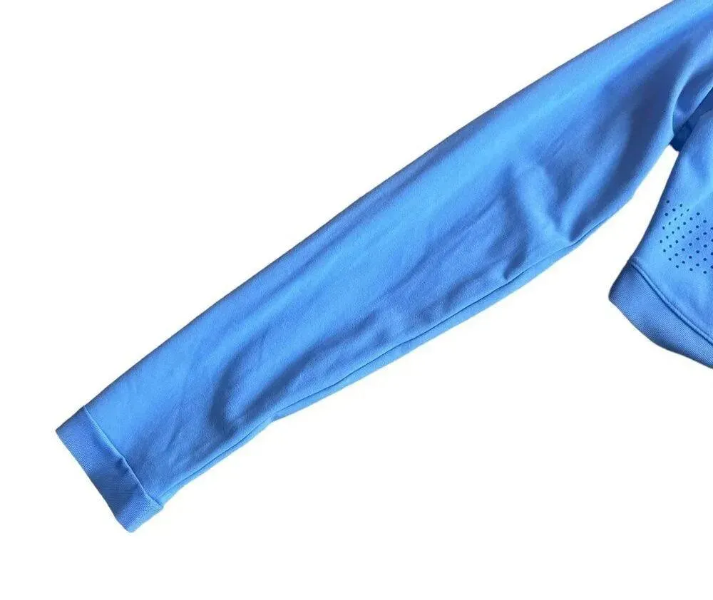 Gymshark by Whitney Simmons Blue Crop Top Shirt Long Sleeve Size Large Women's - Image 3