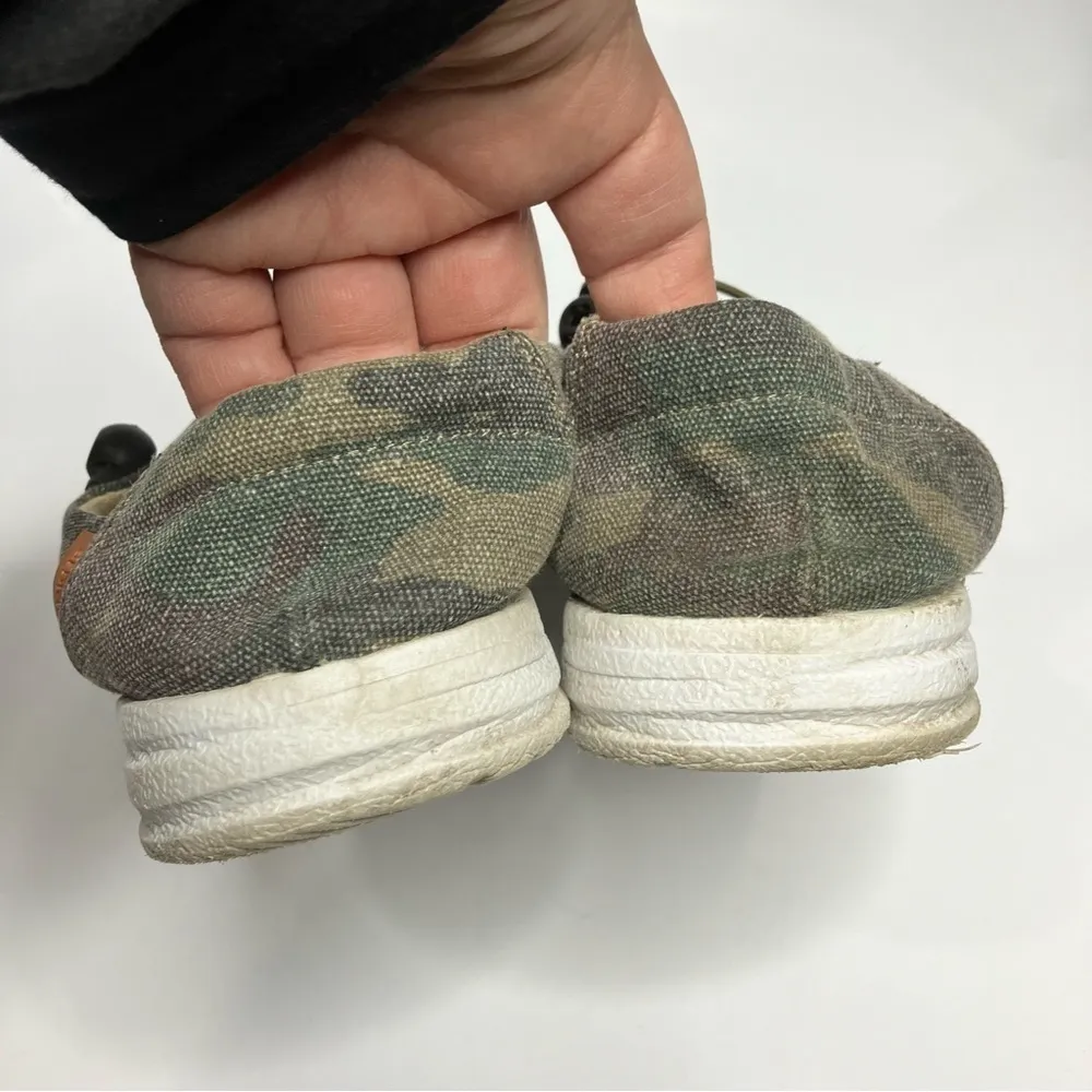 Corky’s kayak camouflage‎ canvas loafers size 9 Green - Image 8