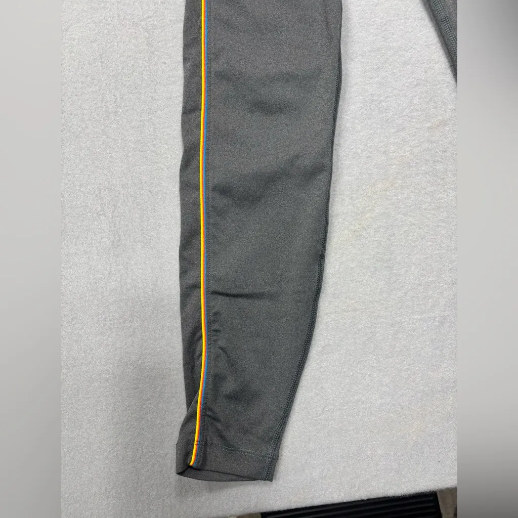 Nike‎ Yoga Dri-Fit Women's Small Grey High Rise 7/8 Crop Leggings #CU5360-032 - Image 5