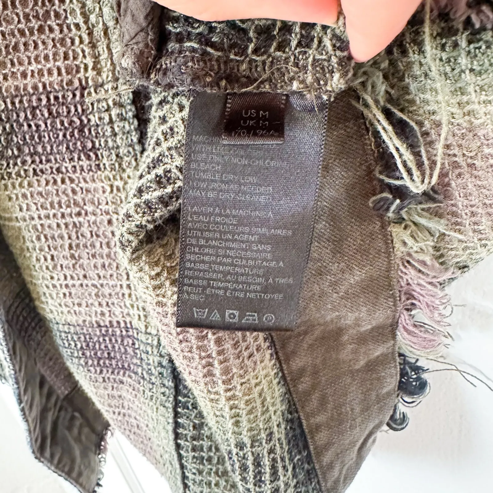 Free People | We The Free Anneli 100% cotton Plaid Shirt Jacket Spanish Olive - Image 11