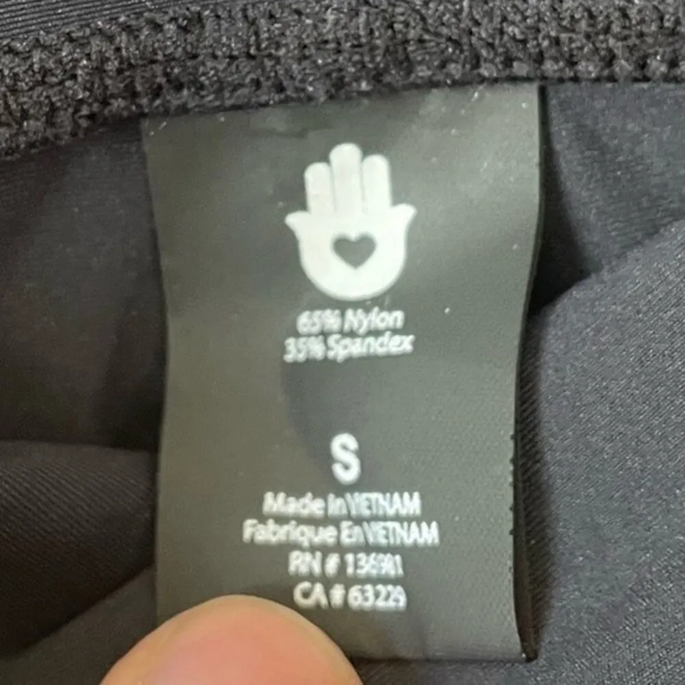 Spiritual Gangster Rainbow Strip Bike Shorts - Image 12