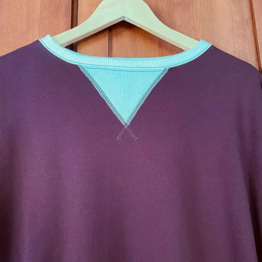 We the Free Sweatshirt Classic Crew Colorblock Size Small NEW - Image 4