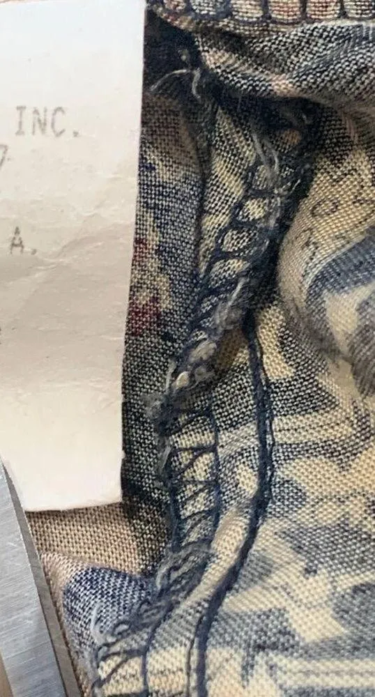 Vintage Carol Anderson Collection Patchwork Floral Midi Skirt Custom Trim Red Size undefined - Image 7