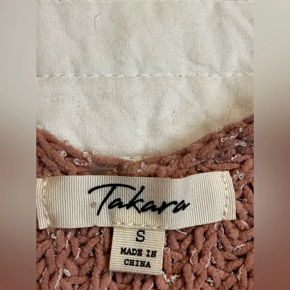 Takara pink cropped sweater - Image 6