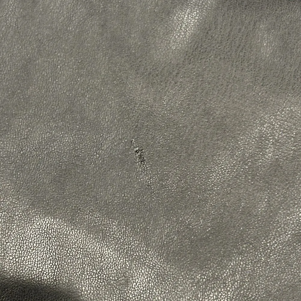 Blank NYC Pants Women 29 Faux Leather Black The Baxter Ribcage Straight Leg Crop - Image 7