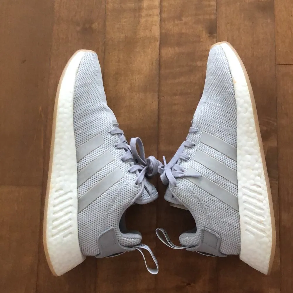 adidas NMD R2 Grey Gum (Women's) shoes AQ0196 size 6.5 - Image 3
