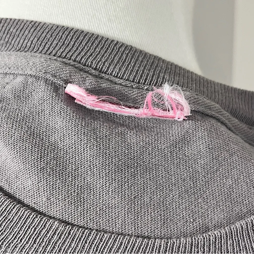 Simply Southern Charcoal/Red Football/Tailgate Long Sleeve Tee Size Small - Image 6