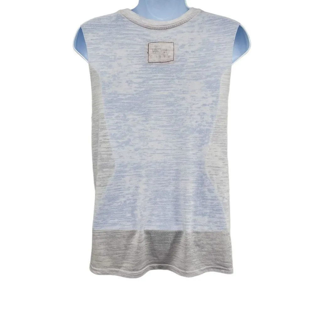 Nation LTD Jen Menchaca Camden Brunch Burnout Graphic Tank Top T-Shirt Top - Image 97