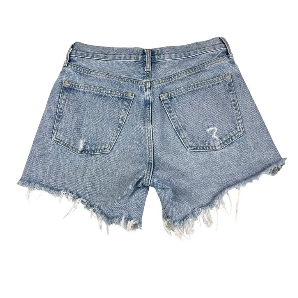 AGOLDE High Rise Parker Blue Denim Long Shorts
Size 26 - Image 7
