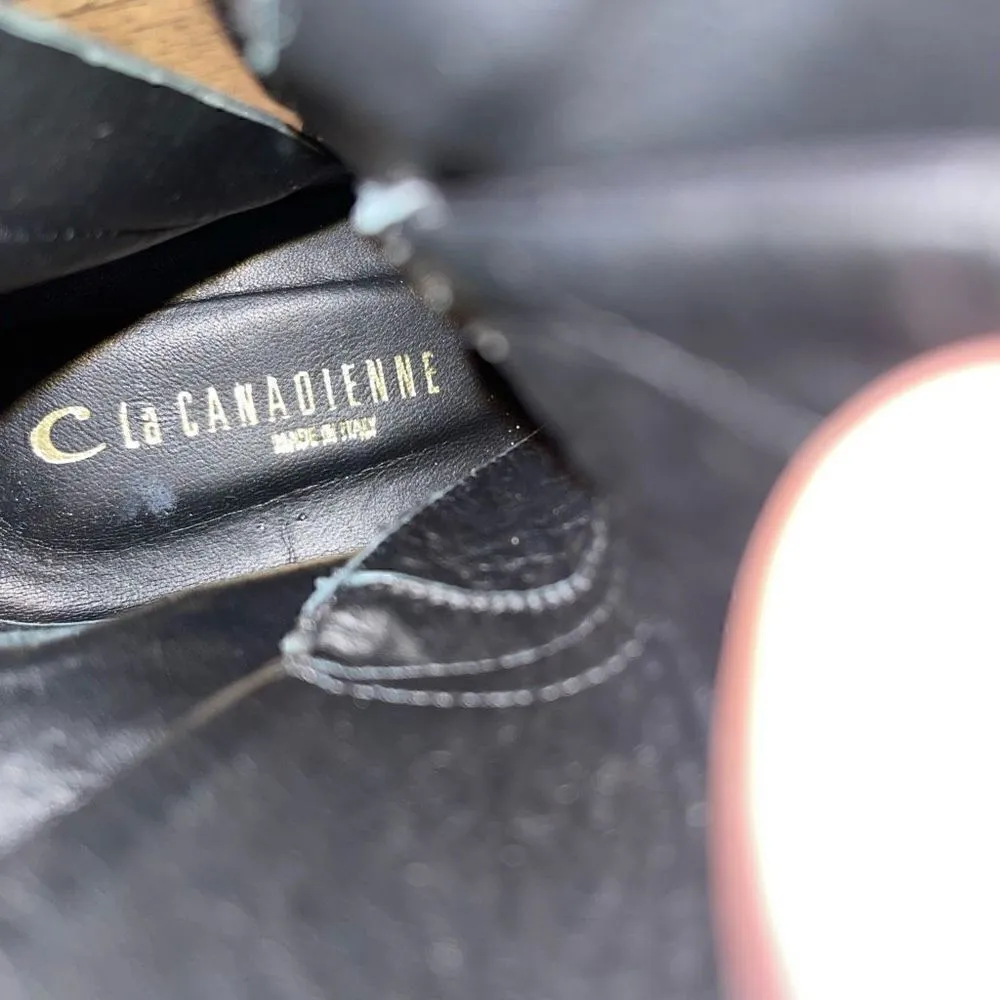 NWOB La Canadienne Brendan Waterproof Combat Boots Black Size 5 - Image 10