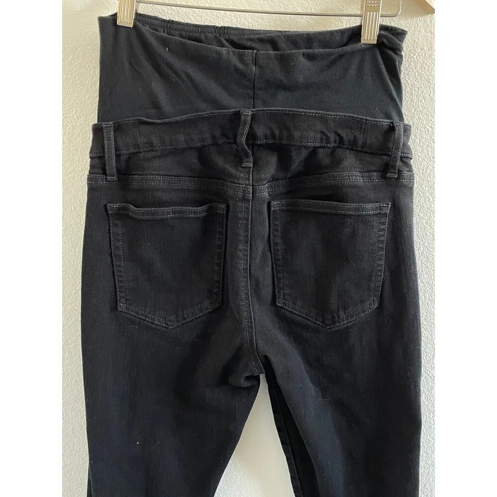 GAP Maternity True Skinny Jeans Black - Image 6