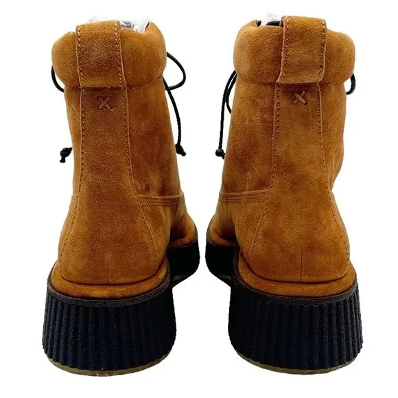 NWT Rag & Bone Sloane Boot Lace-Up Boots Cinnamon Brown Suede Size 8 New In Box - Image 11