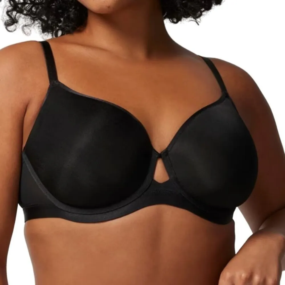 Soma Lightest Lift Smooth Perfect Coverage Bra in Black, Size 34G - Image 1