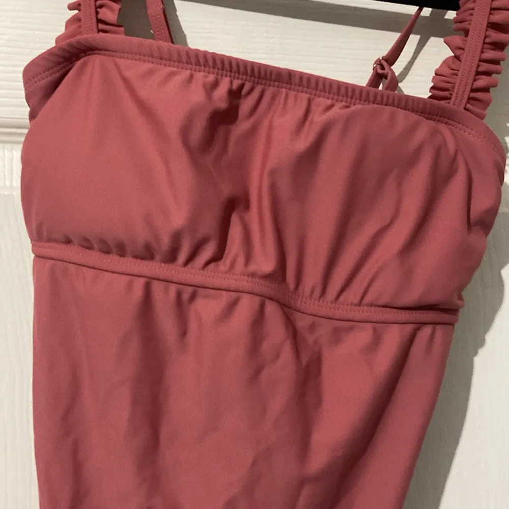 Kona Sol One Piece Swimsuit Women’s Size Small Brand New With Liner Rose Pink - Image 3
