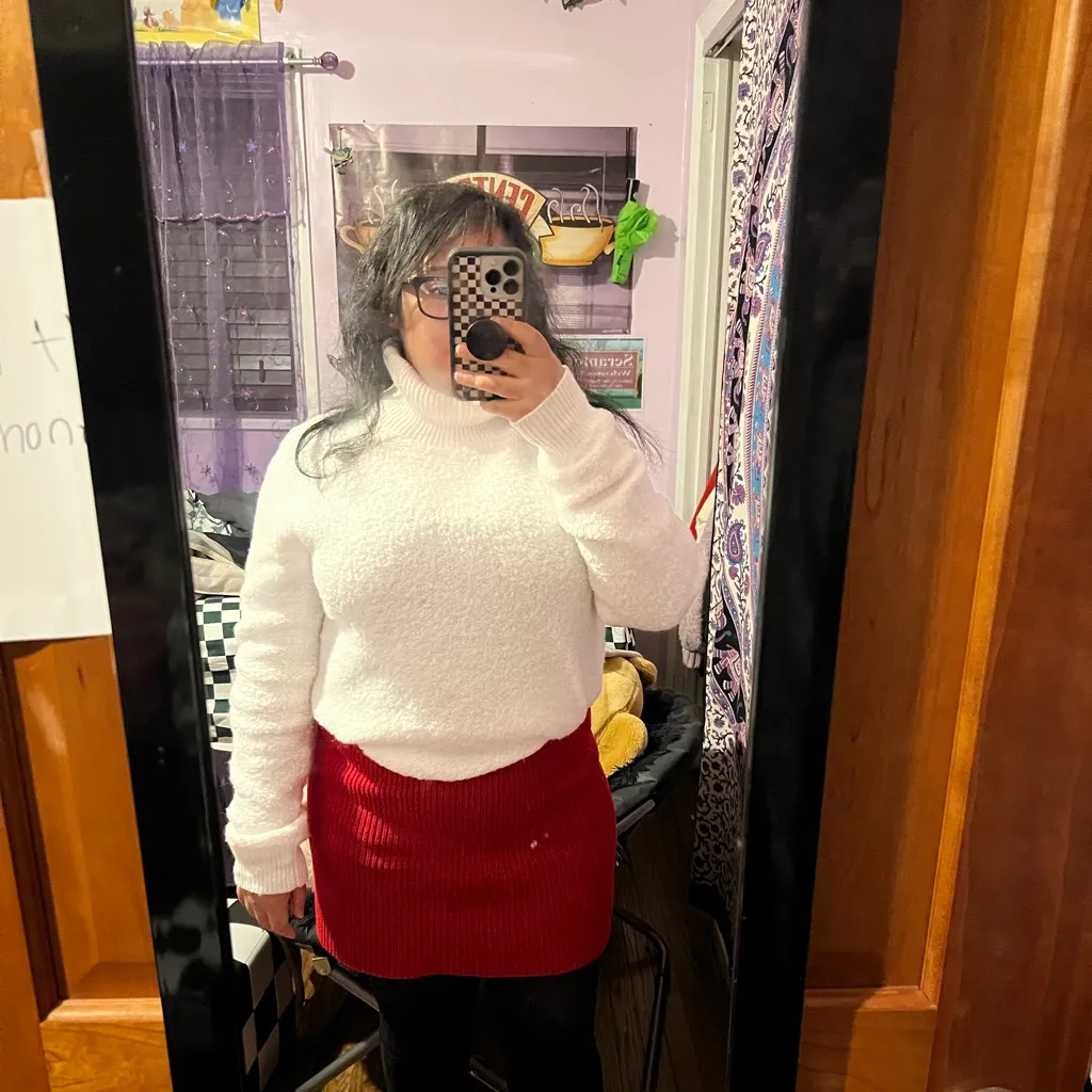 mango bouclé sweater - Image 2