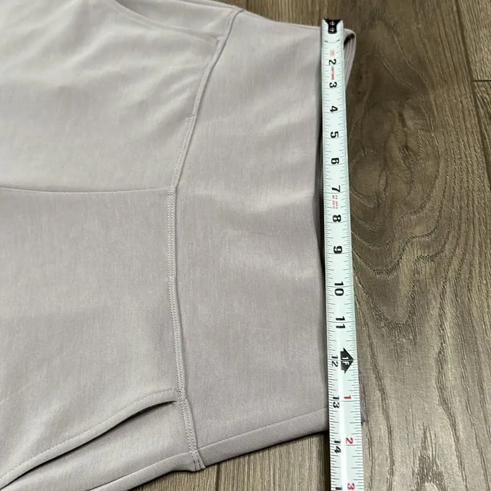 Athleta Seasoft High Rise‎ Wide Leg Crop Tencel Purple Size Small - Image 5