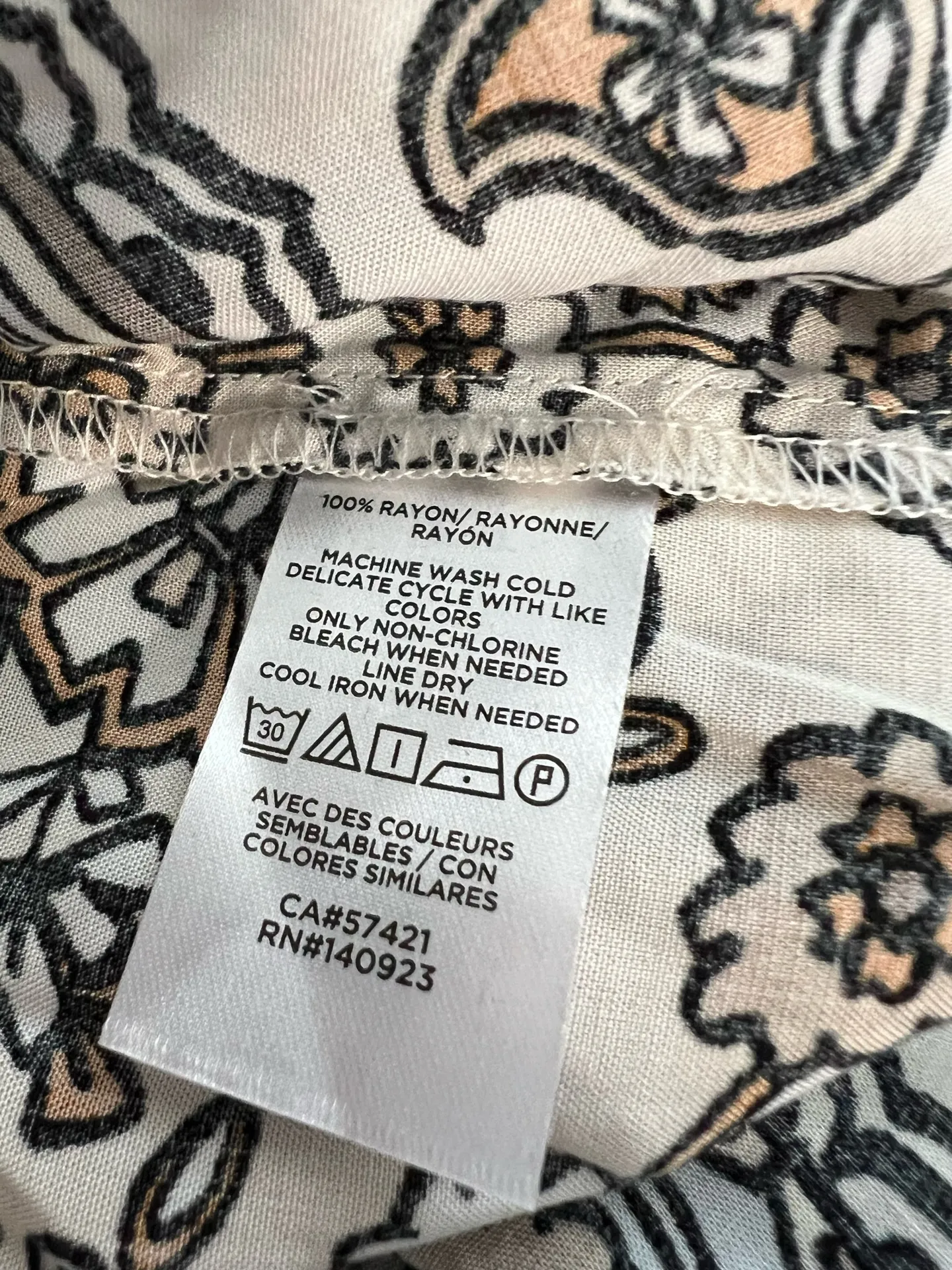 Loft Outlet Paisley Print Blouse  - Image 5