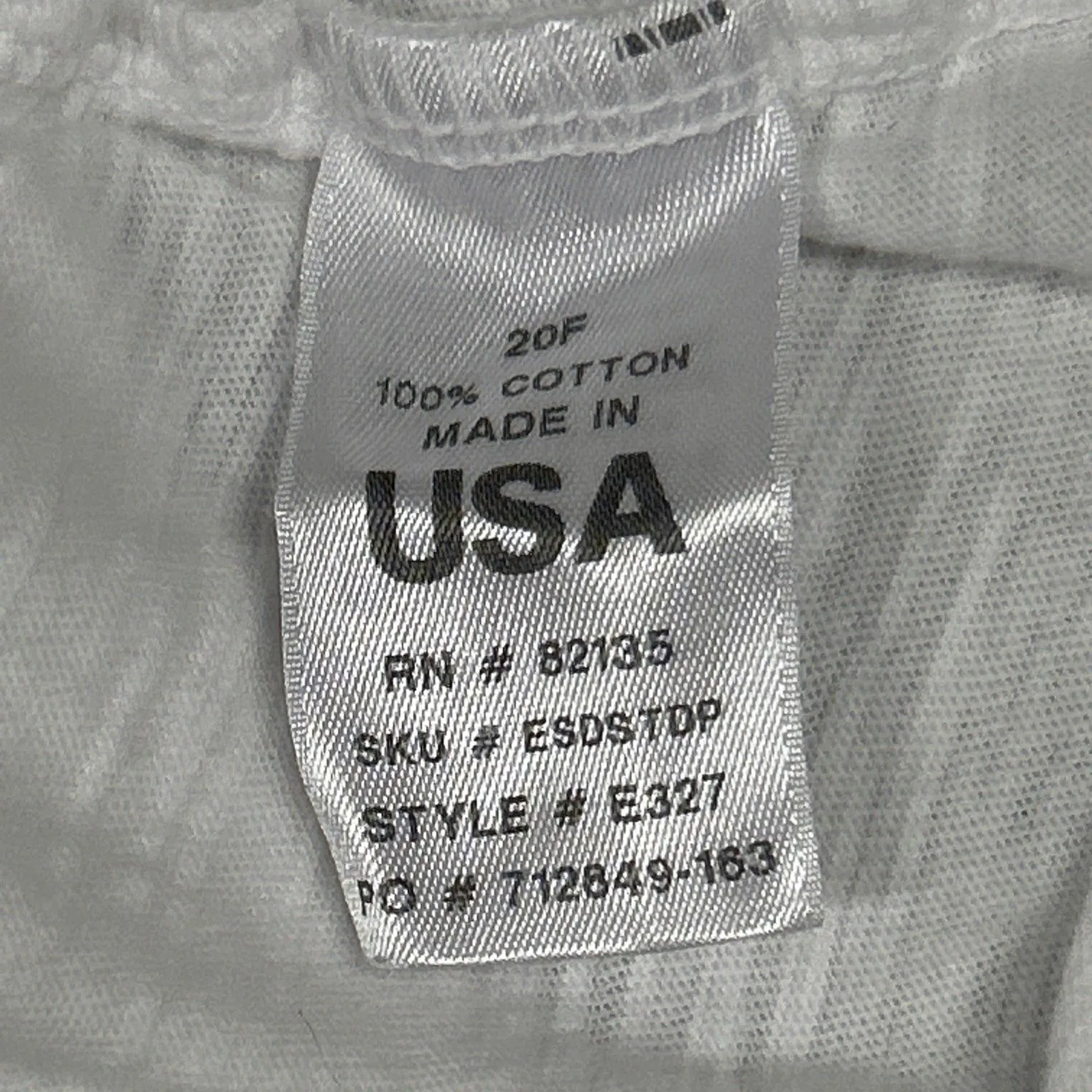 Fresh Produce Drape Dress Womens 3X White Cotton Tank Pockets USA Sleeveless New - Image 5