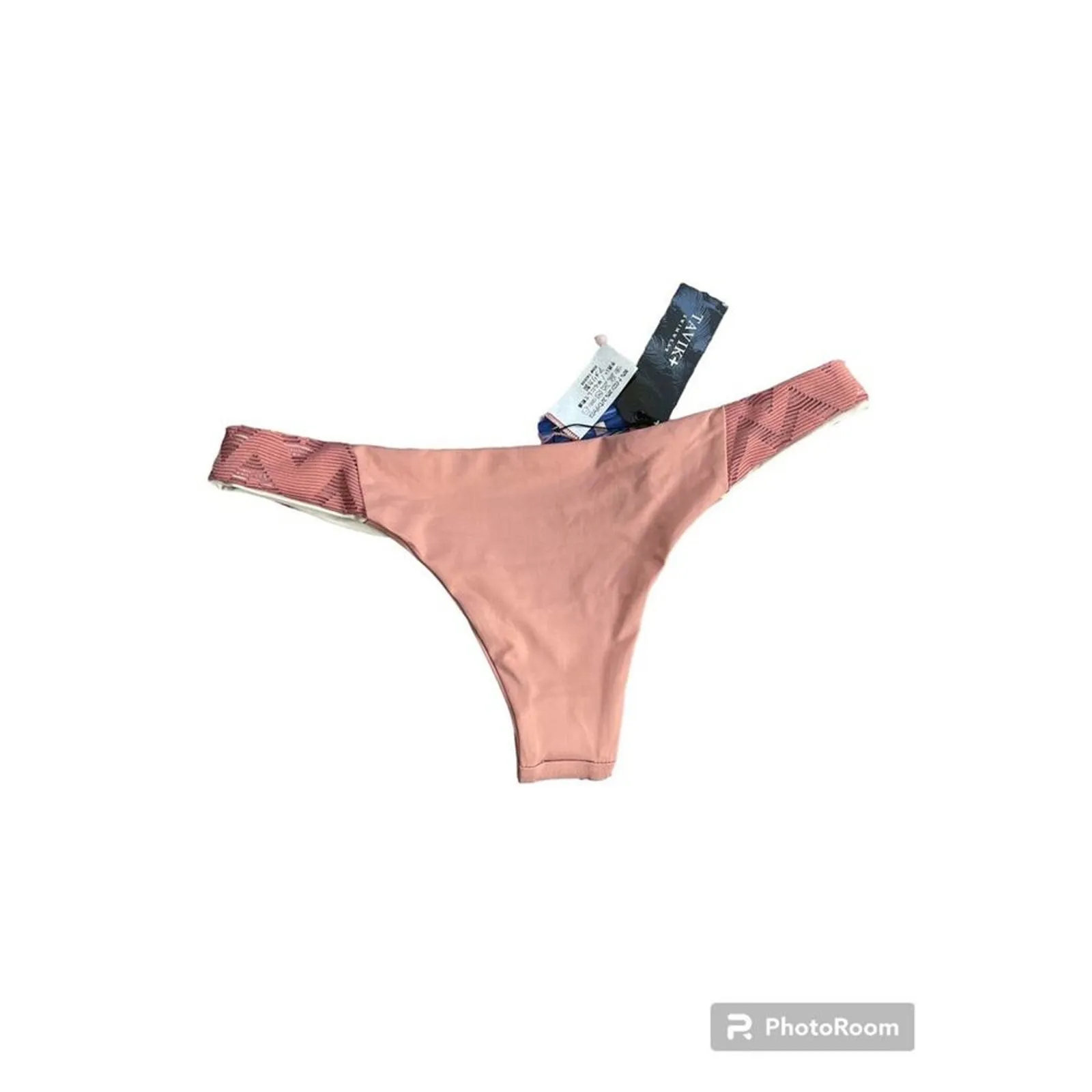 *NWT, Tavik Swimwear, Women, BYRDIE BIKINI BOTTOM, Color Rose Dawn, Sz M* Pink Size M - Image 8