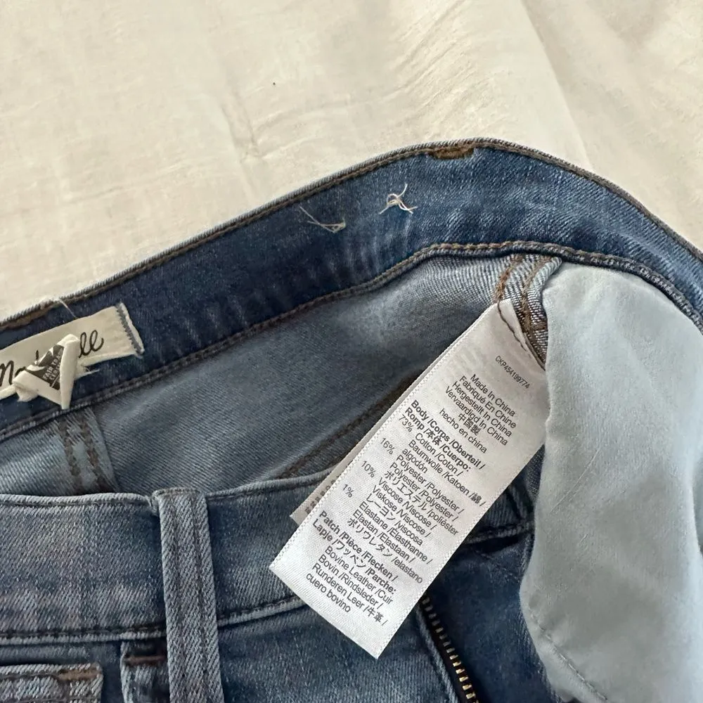 Madewell Women’s 25 11” Roadtripper Supersoft Jeans Hampstead Wash - Image 11