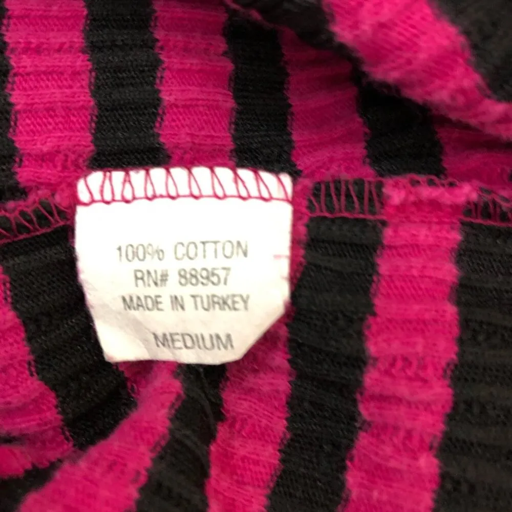 Vintage Swagger Juniors Top Medium Y2K Grunge Preppy Clueless Academia Retro Black Size undefined - Image 5