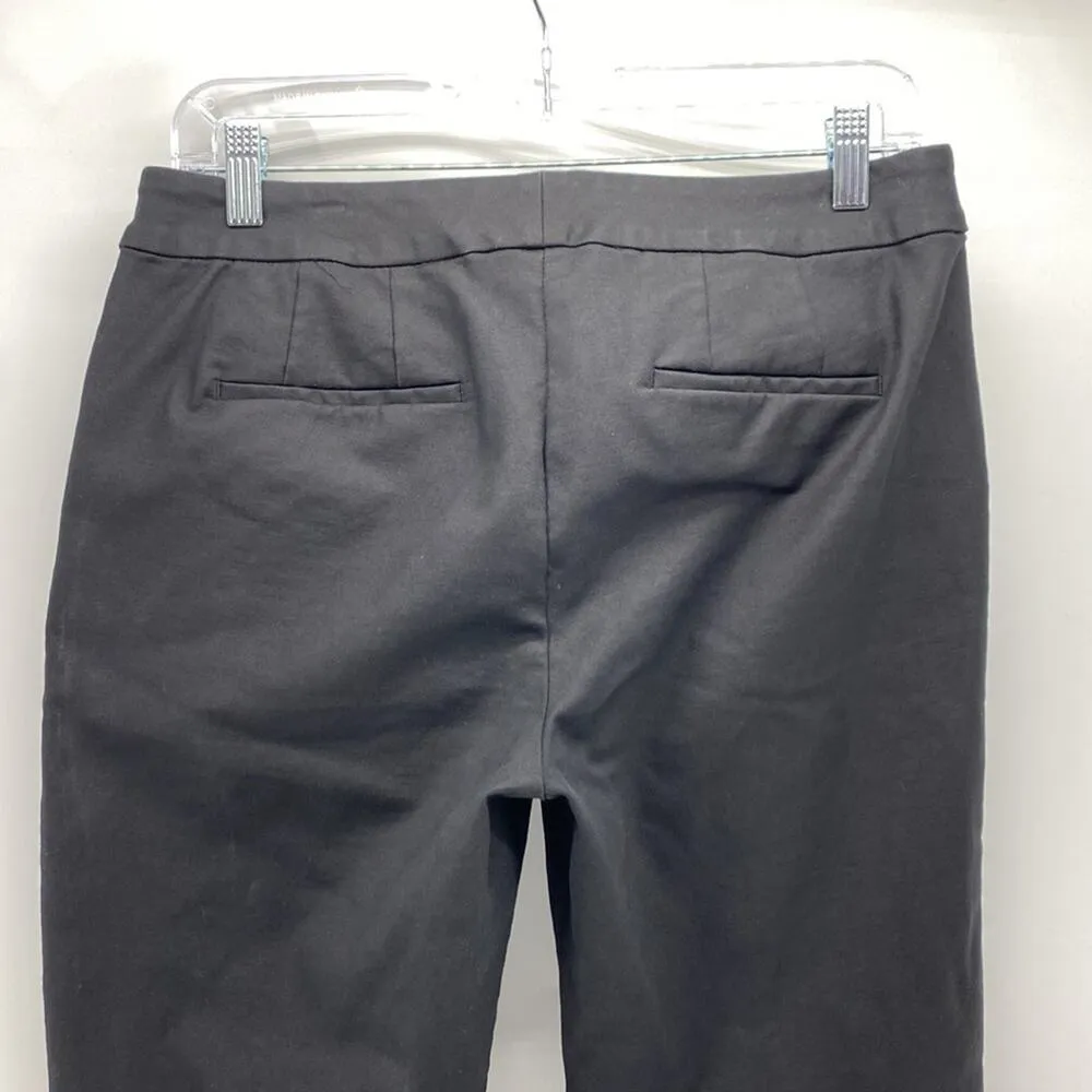 Boden black split ankle high waisted straight leg Office casual everyday sz 6 - Image 6