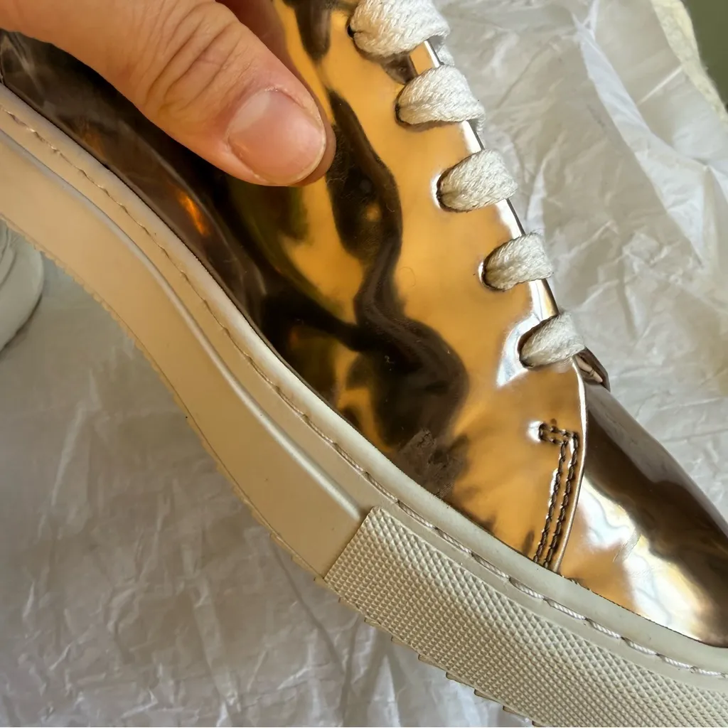 Axel Arigato Clean 90 Rose Gold Mirrored - Image 12