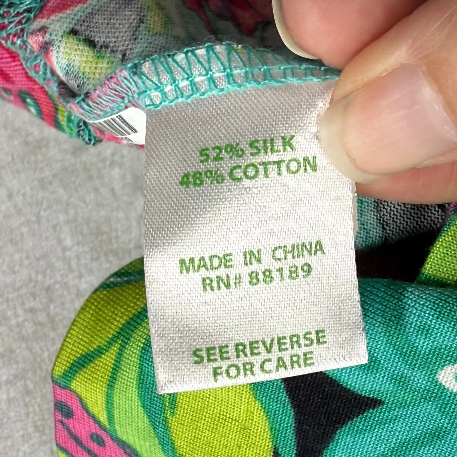 Lilly Pulitzer One Shoulder Dress Floral Print Party Cocktail XS - Image 7