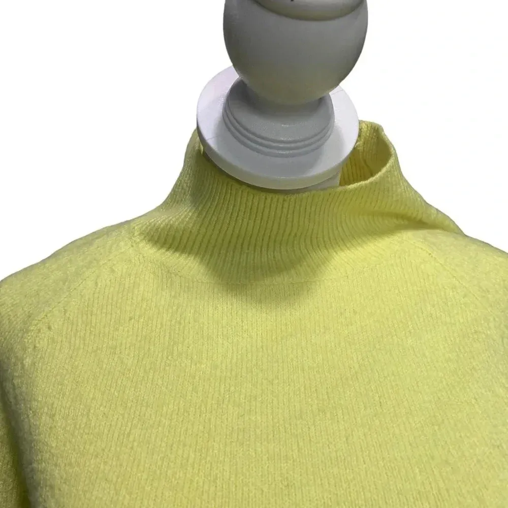 Loft Yellow Striped Women Sweater sz Small, NWT - Image 3