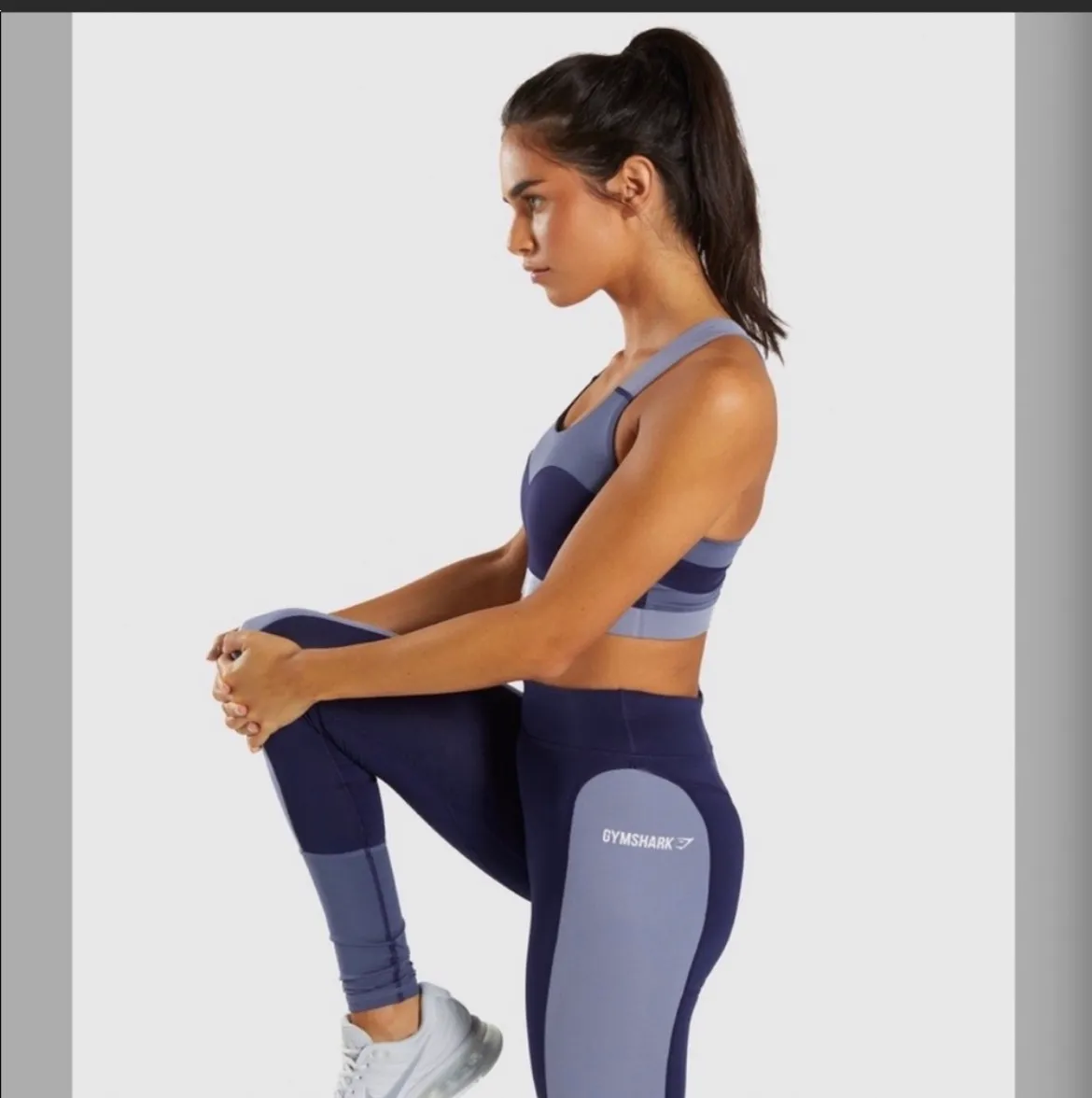 Illusions Purple Leggings Small - Image 3