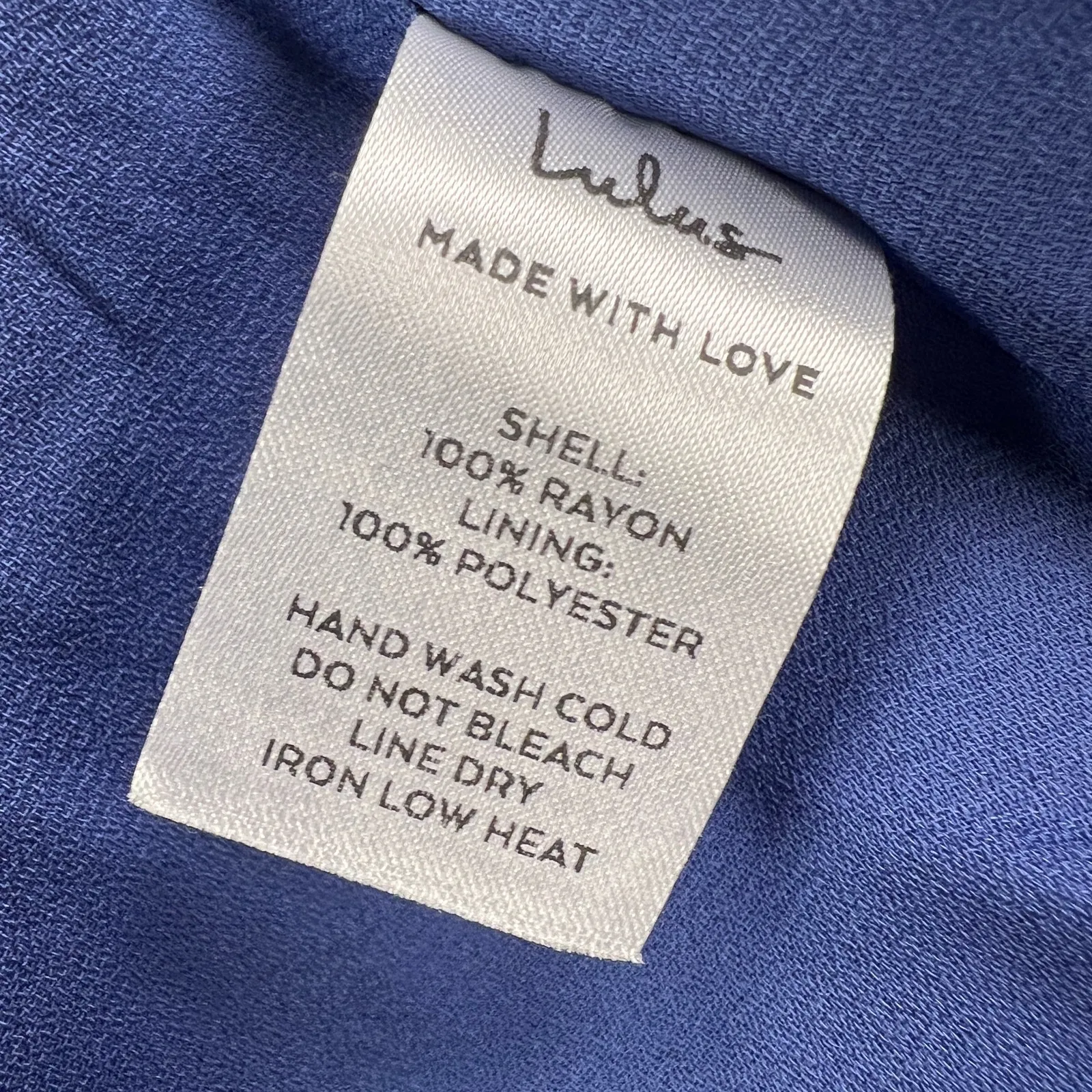 Lulus Heart of Marigold Denim Blue Wrap Maxi Dress Flutter Sleeve Size S - Image 12