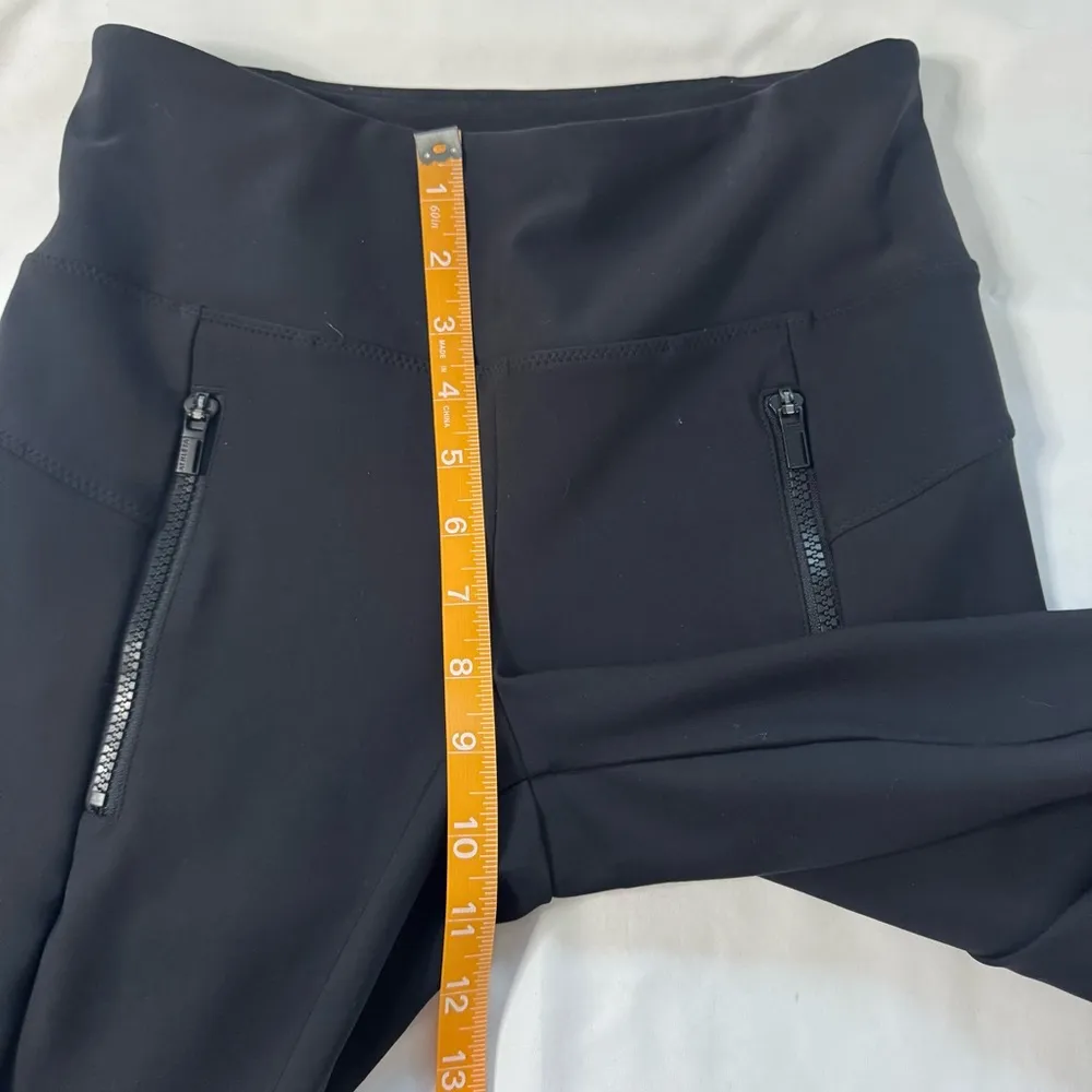 Athleta Stellar Tight Black Size XS Zip Pockets Gym Legging Athleisure High Rise - Image 8