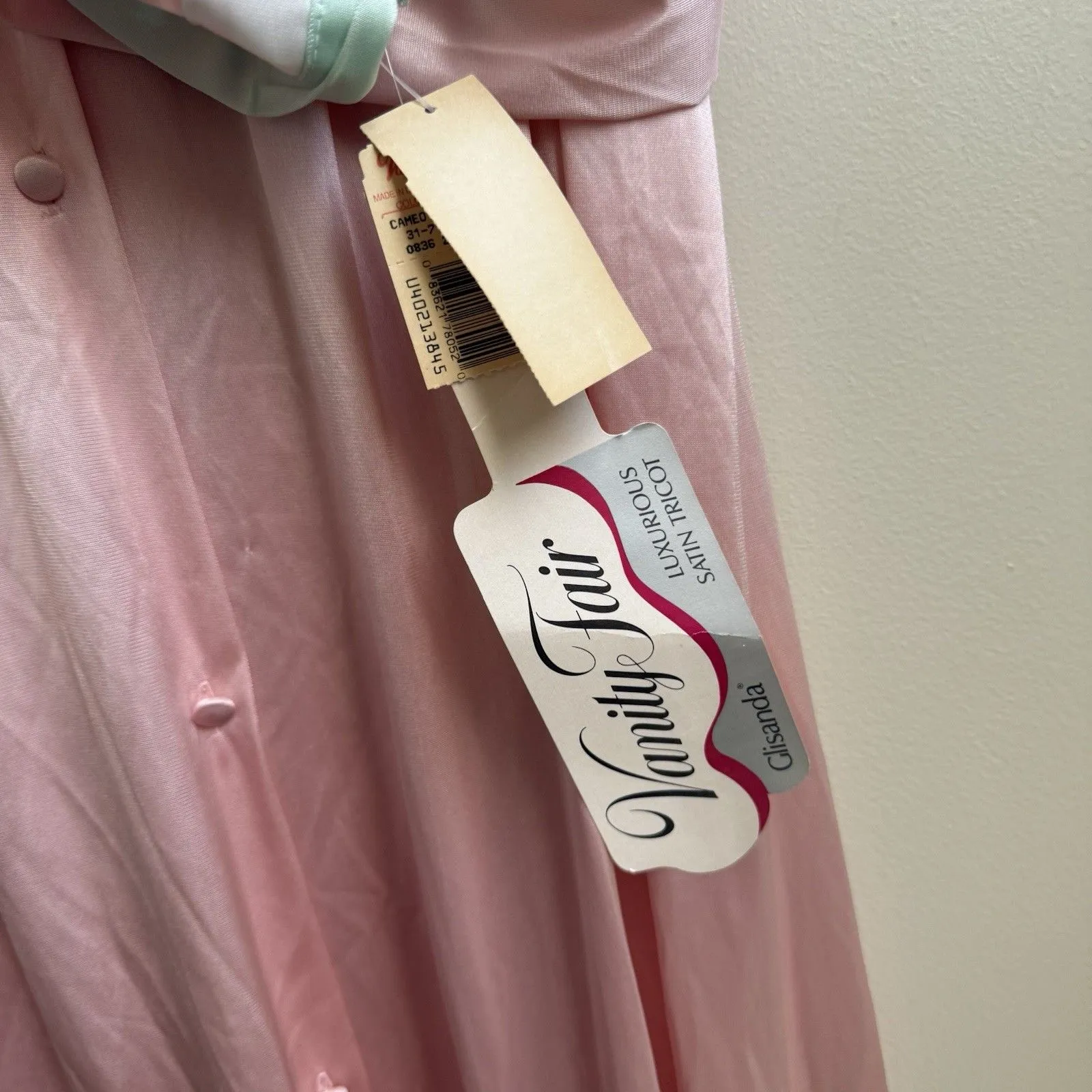 NWT Vintage Vanity Fair Robe Nightgown Housecoat Seashell eclectic grandma L - Image 5