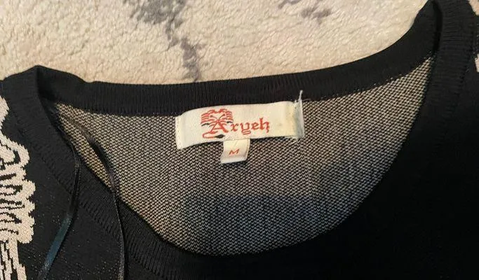 Aryeh Black Sweater Dress - Image 3