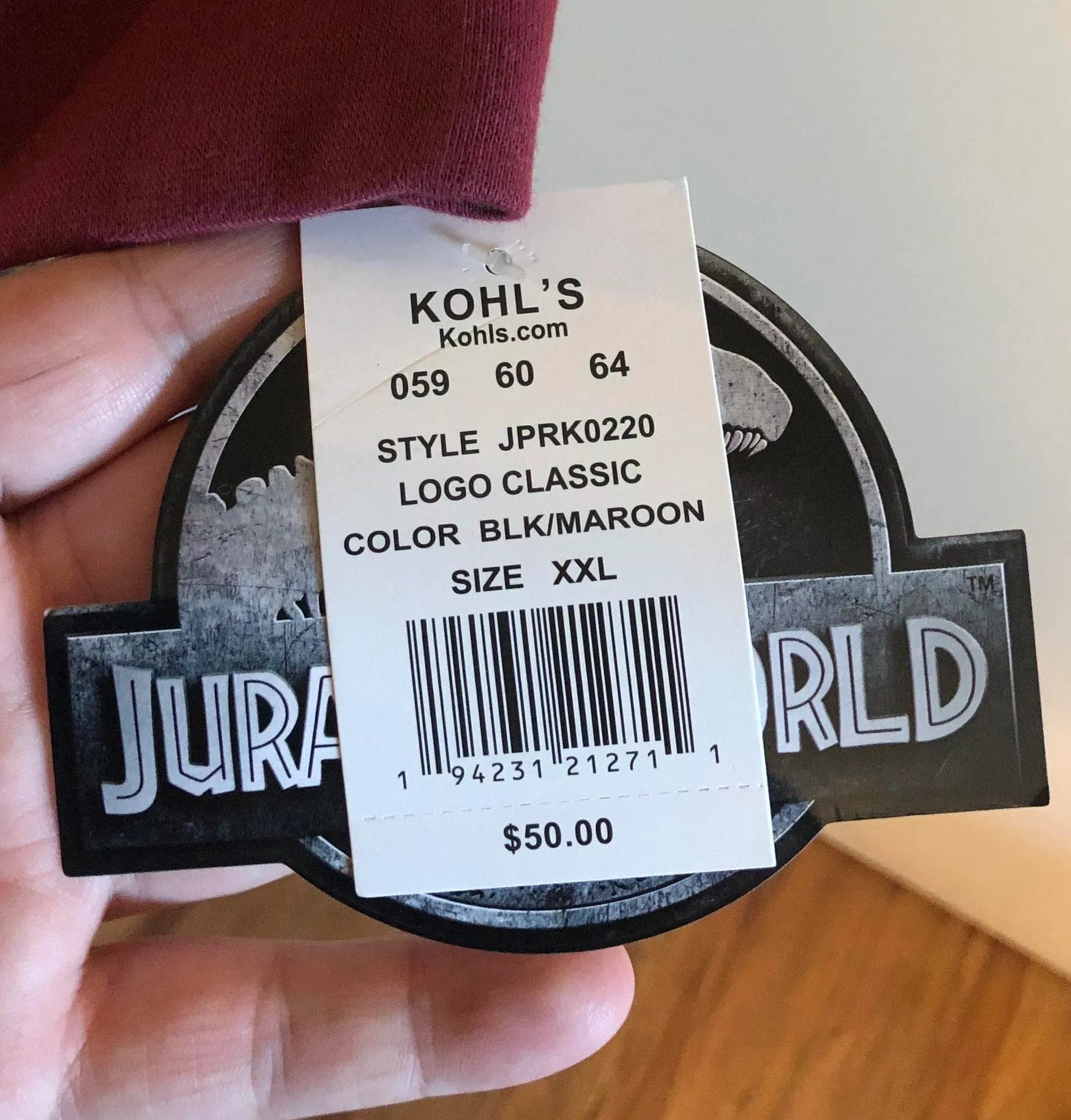 Kohls Jurassic World Sweatshirt  - Image 4