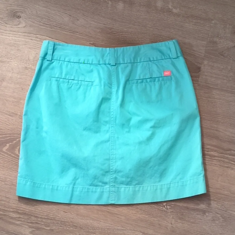 Vineyard Vines By Shep & Ian Blue Skirt Size 8 - Image 6