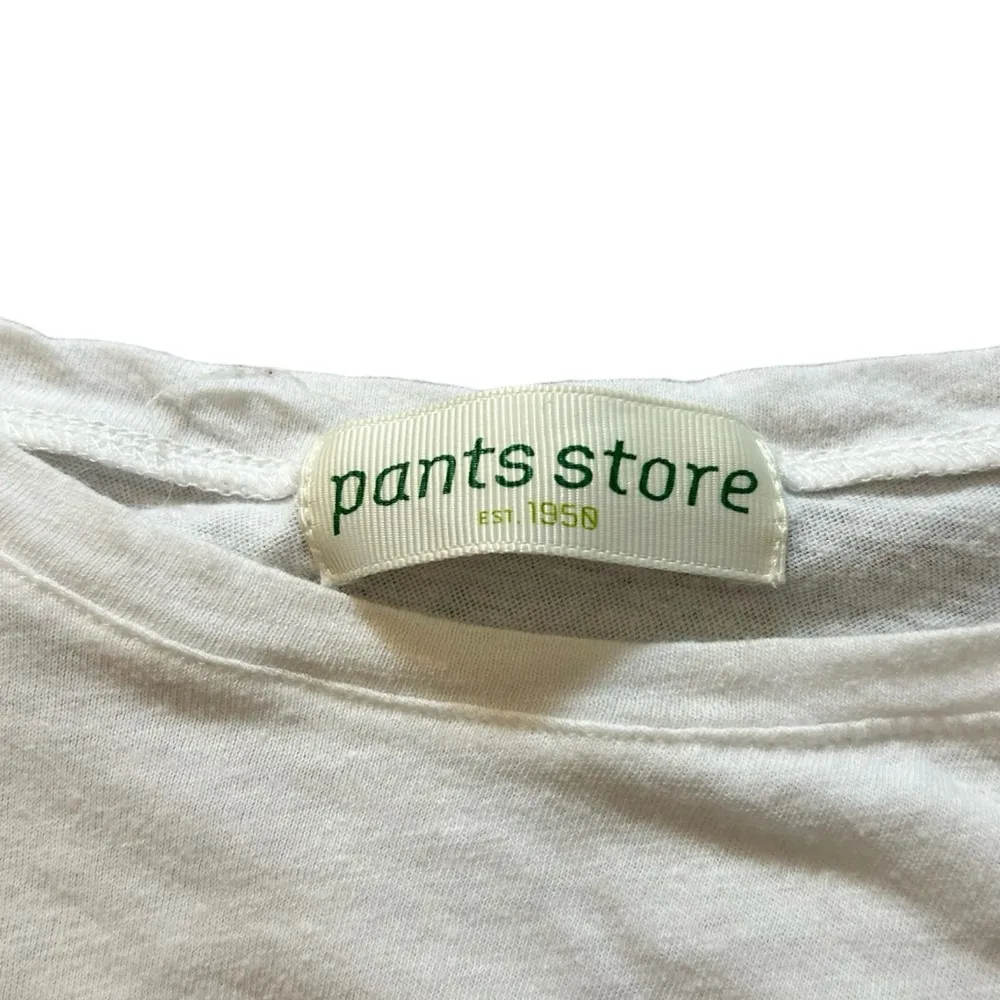 White Short Sleeve Drawstring Crop Top with Bows - Image 2