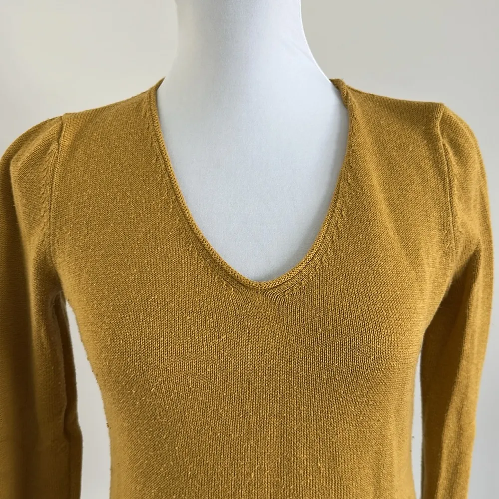 Old Navy Deep Yellow Sweater Sz SM - Image 2