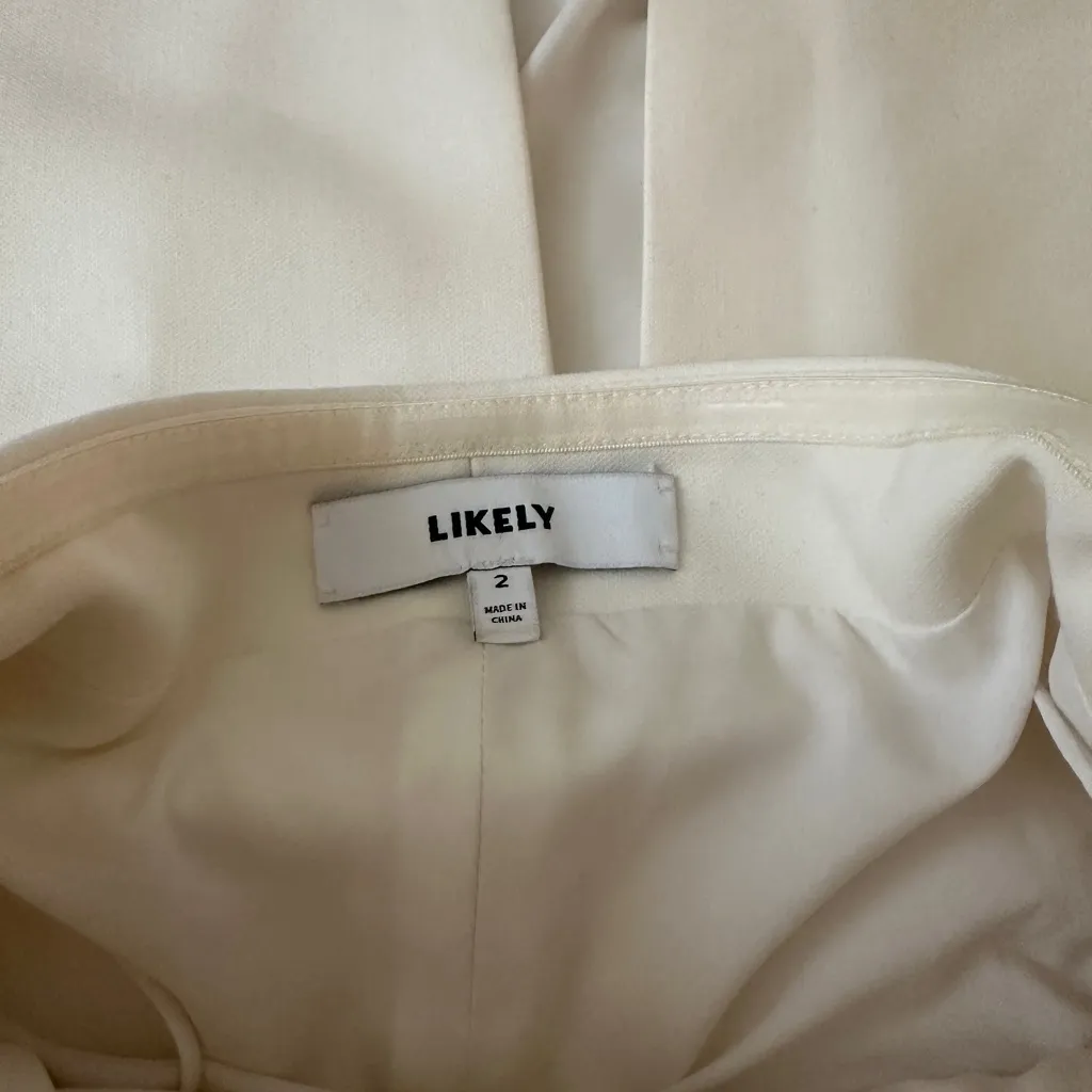 Likely Driggs Dress in white - Image 3