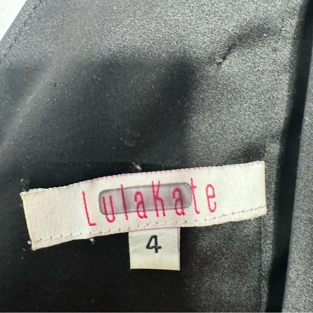 LulaKate black mini dress size 4 - Image 3