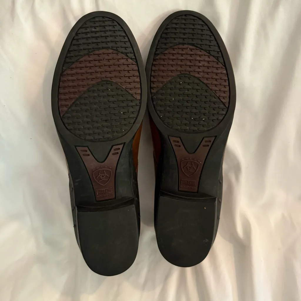 EUC Ariat Paddock Leather Slip-On Sport Clogs - Image 5