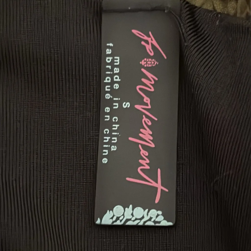 FREE PEOPLE MOVEMENT The Way Home Shorts High Rise Running Olive Green Size S - Image 6