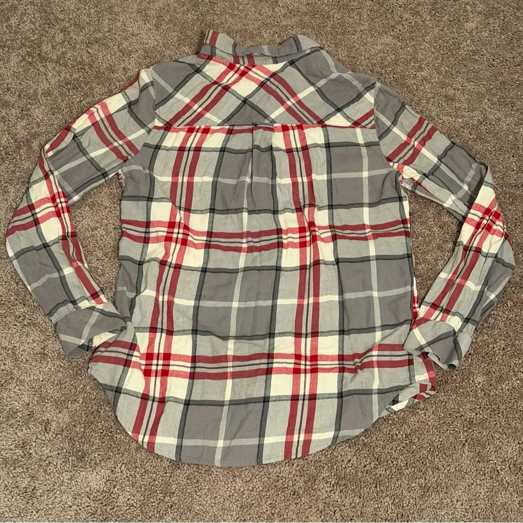 Sonoma Gray and Red Flannel - Image 4