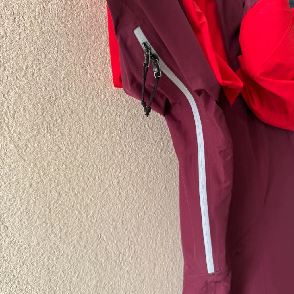 NWT Patagonia French Red Super Alpine Rain Shell Jacket XS Gorertex Pro Womens - Image 5