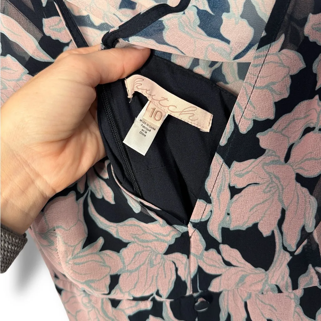 Hutch Ruffle Sleeve‎ Button Front Maxi Dress - Image 13